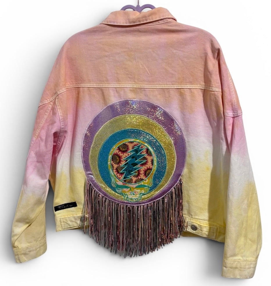 Must Have Been The Roses Sunset & Spring Denim Jacket