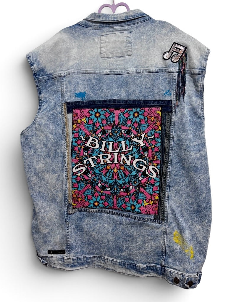 Doing Things Right Brooklyn State Men’s Denim Vest