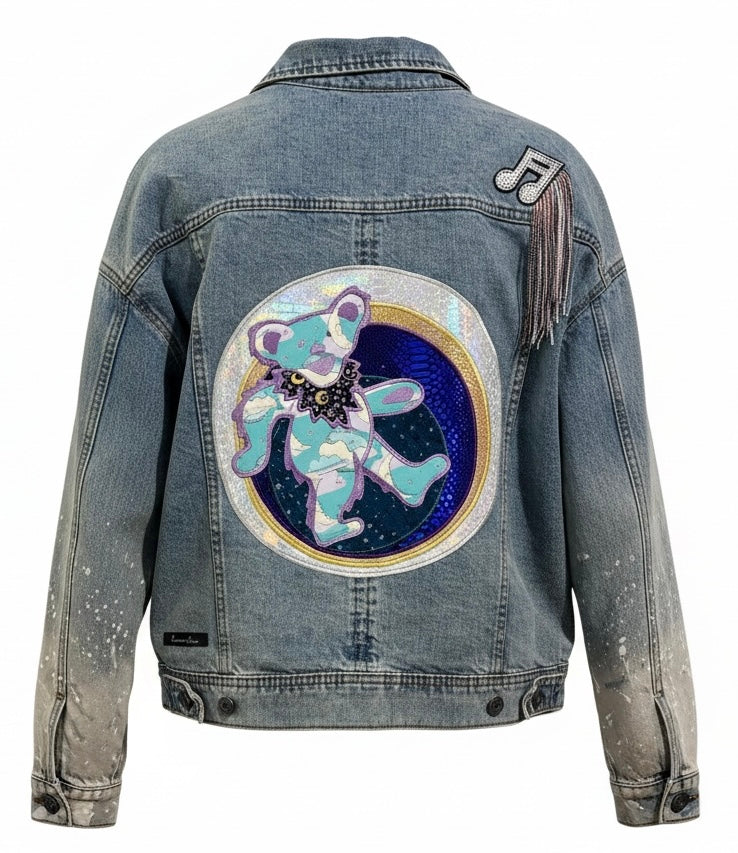 Dancing Bear Men’s Hyper Denim Jacket