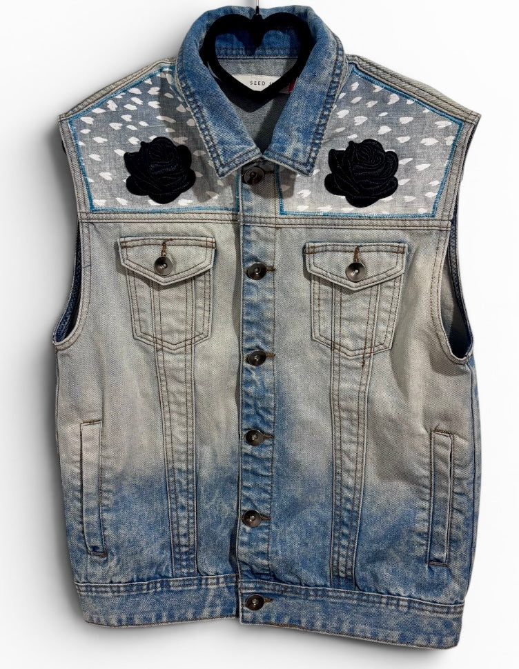 Jaguar Dreams Men’s Seed Denim Vest