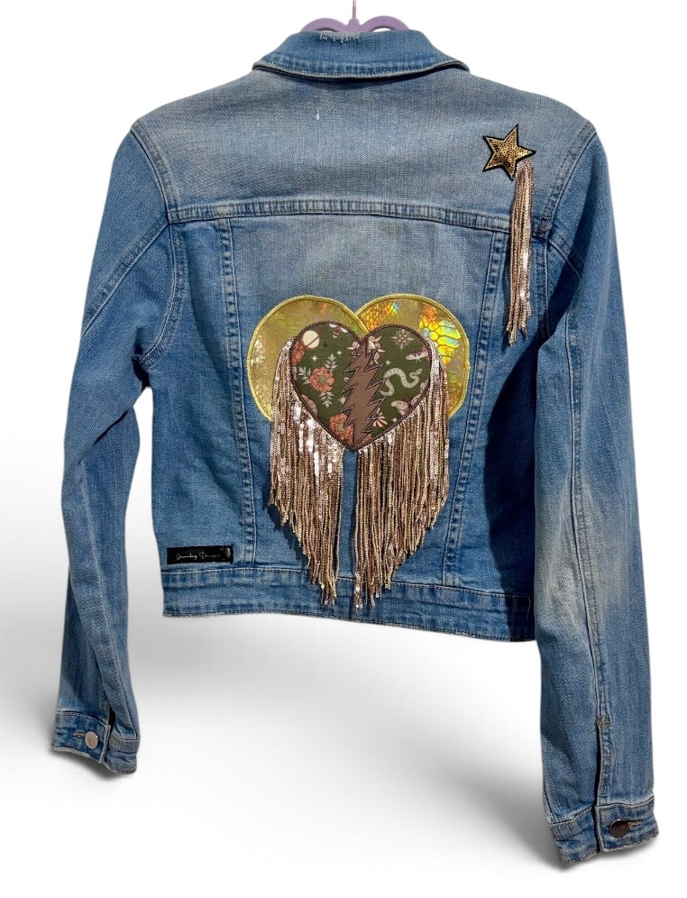 The Golden Road Fashion Nova Denim Jacket