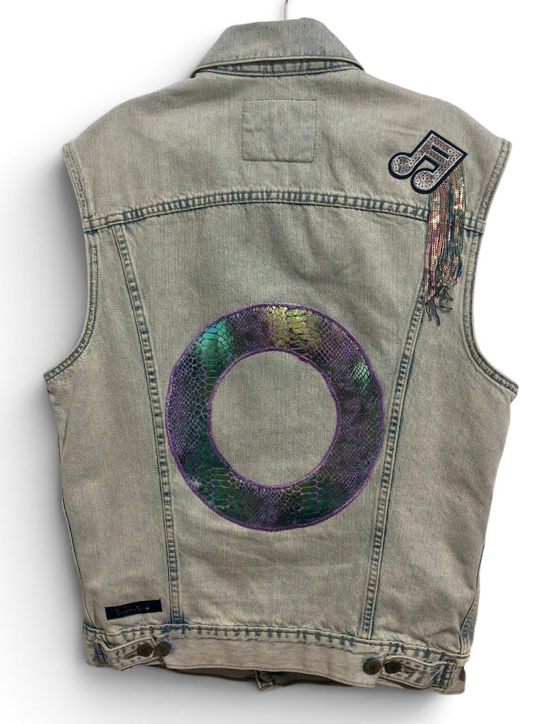 Land of Lizards Levi’s Men’s Denim Vest
