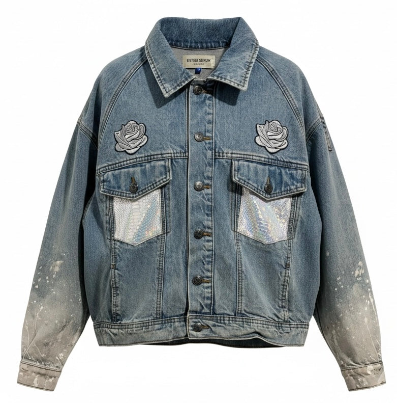 Dancing Bear Men’s Hyper Denim Jacket