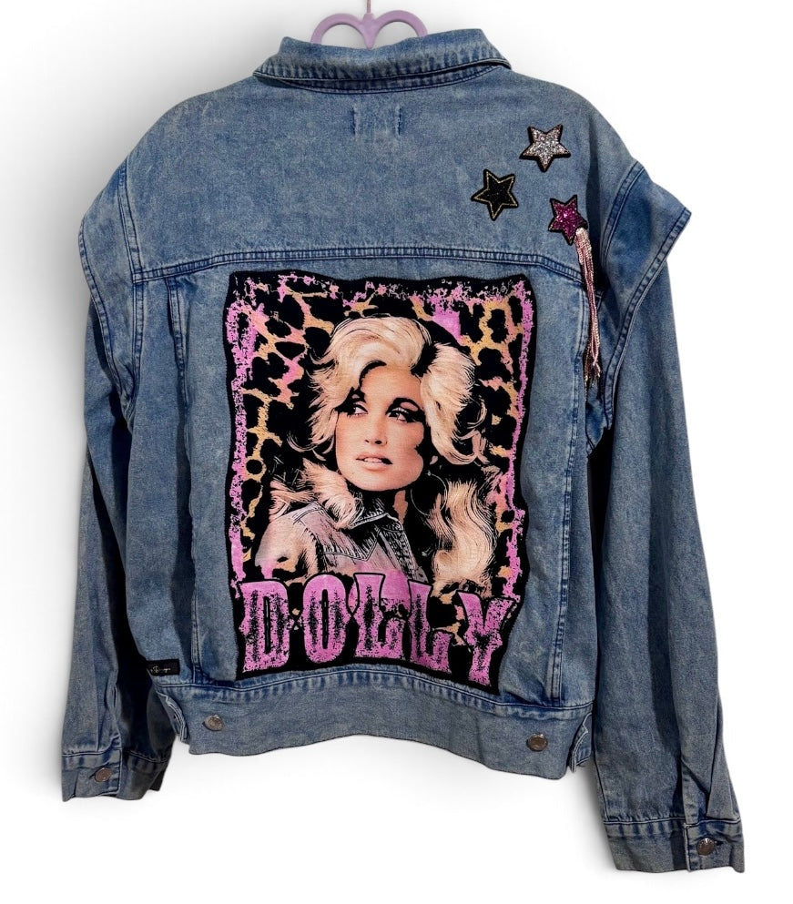 Dolly Loves You Retro Bibi Denim Jacket