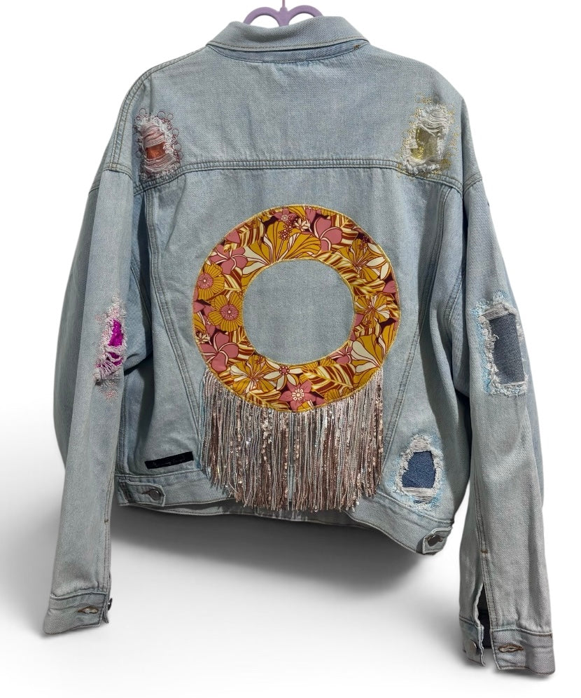 Cool Amber & Mercury Tic Toc Denim Jacket