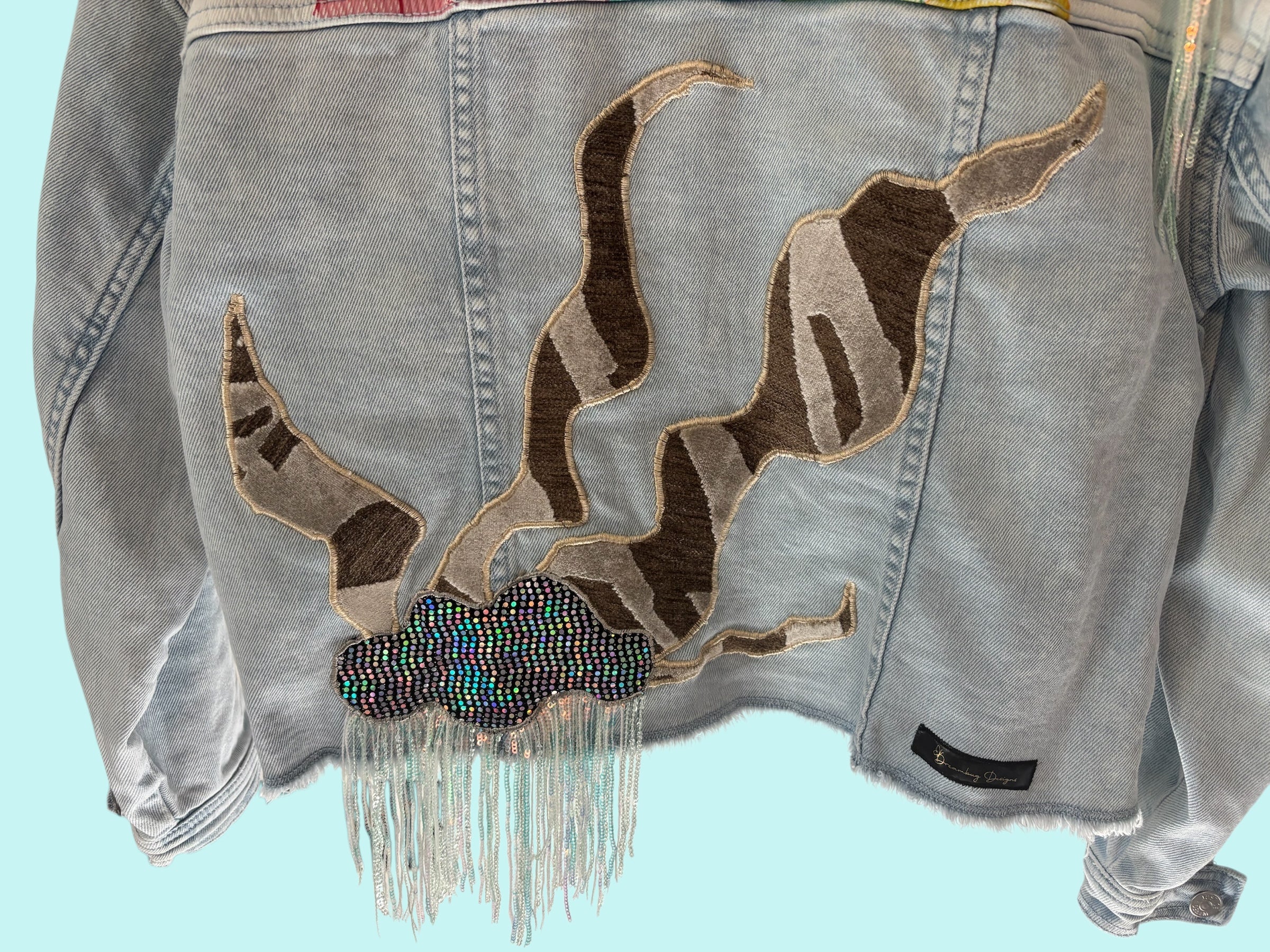 Justice Care Bears Denim Jacket