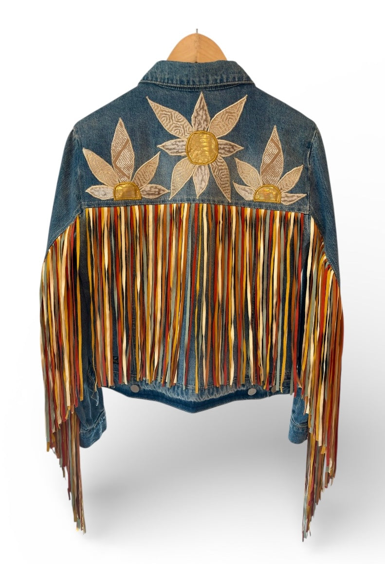 You Can Buy Yourself Flowers Scully Fringe Jacket with Fringe