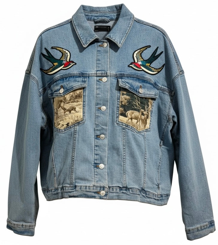 I Feel Love Men’s asos DESIGN Denim Jacket - Tall