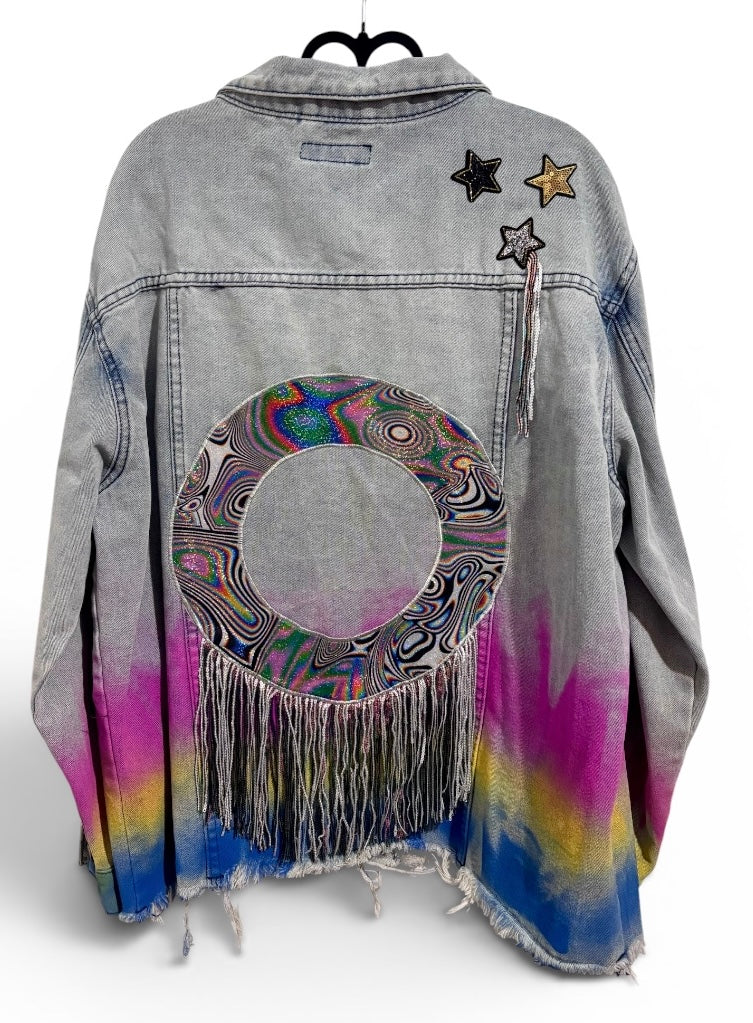 So Stupendous Touch Me Denim Jacket