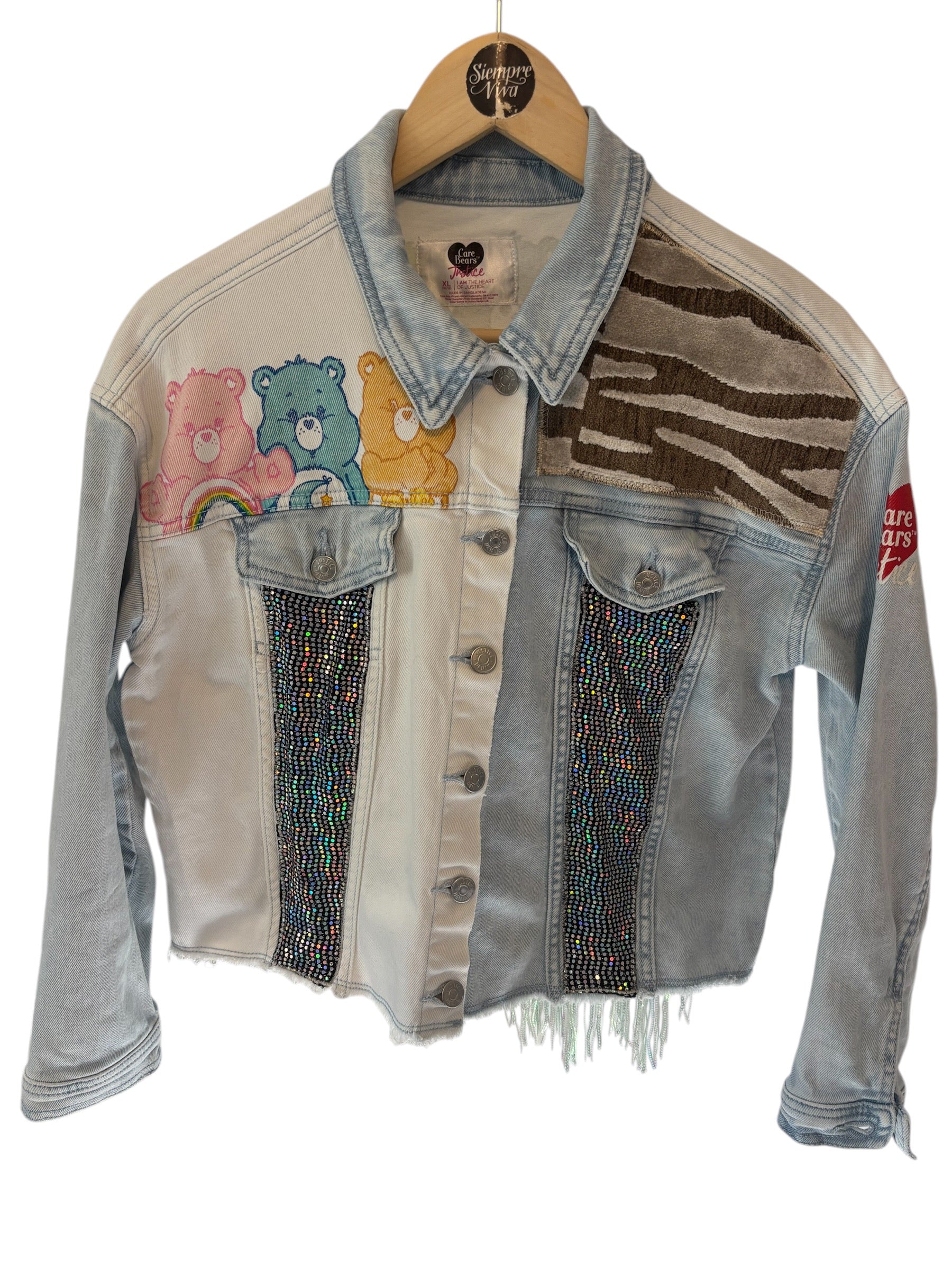 Justice Care Bears Denim Jacket