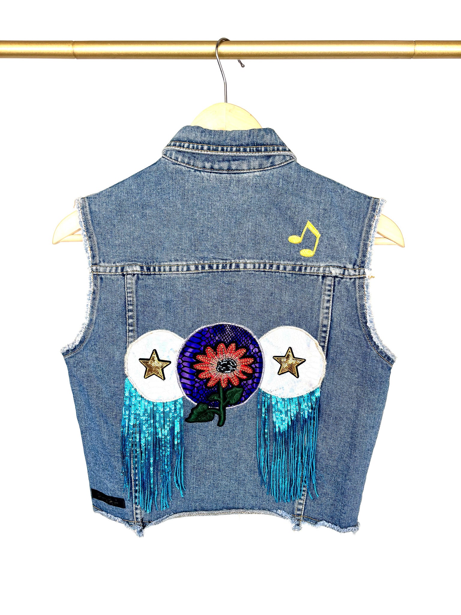 Billy Strings Nada Nuff Denim Vest