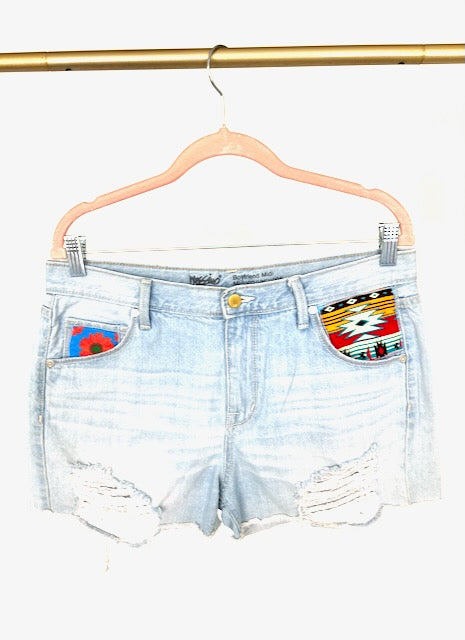 Billy Strings Inspired Mossimo Denim Shorts