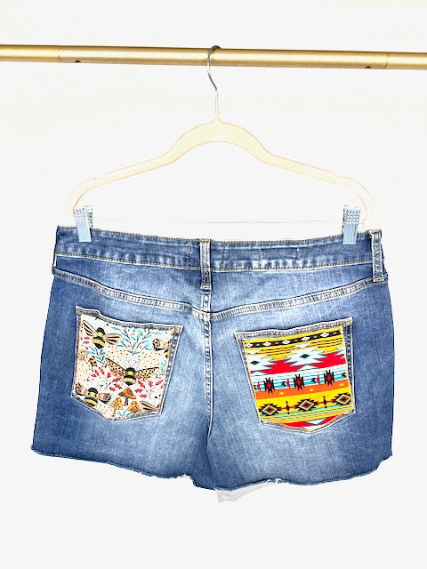 Upcycyled Universal Thread Denim Shorts