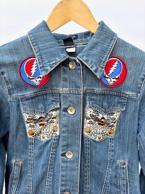 Grateful Dead Inspired Just Bee Gap Denim Jacket