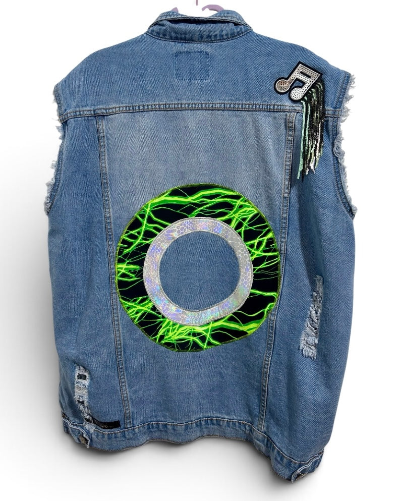 Where’s The Kaboom Men’s Denim Vest