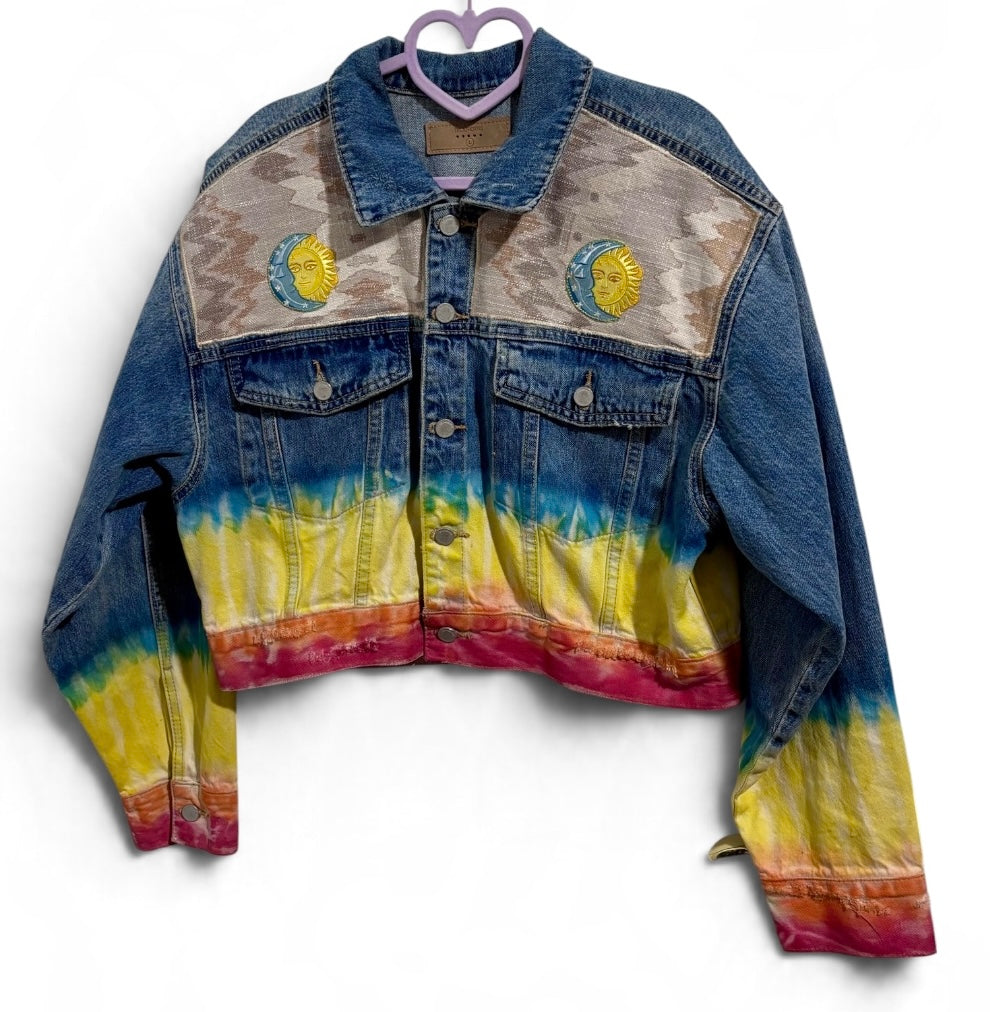 You’re A Rainbow Too BlankNYC Denim Jacket