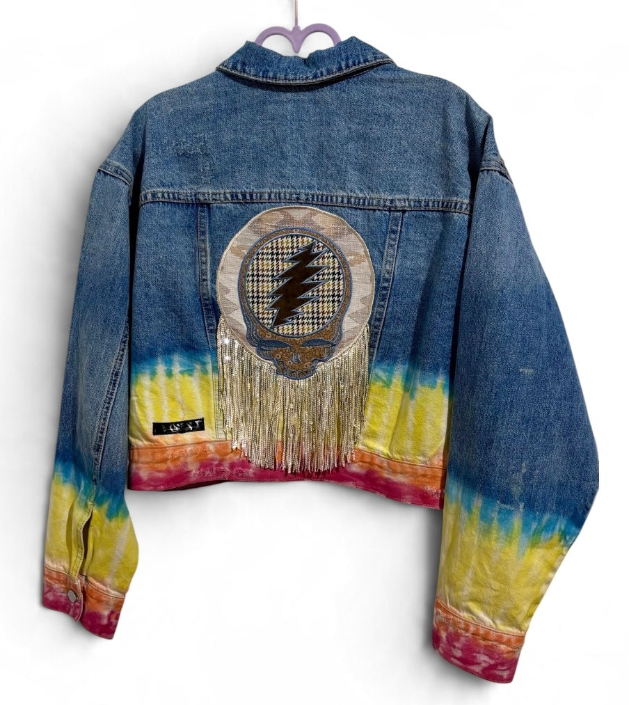 You’re A Rainbow Too BlankNYC Denim Jacket
