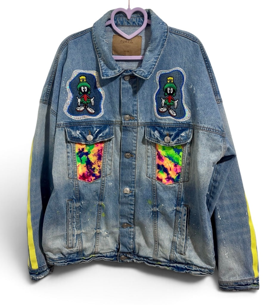 Marvin The Martian Monster Rue 21 Men’s Denim Jacket