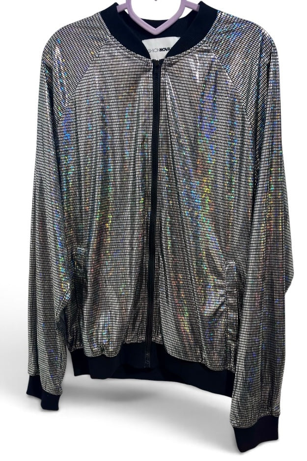 The Silver Light Fashion Nova Men’s Jacket