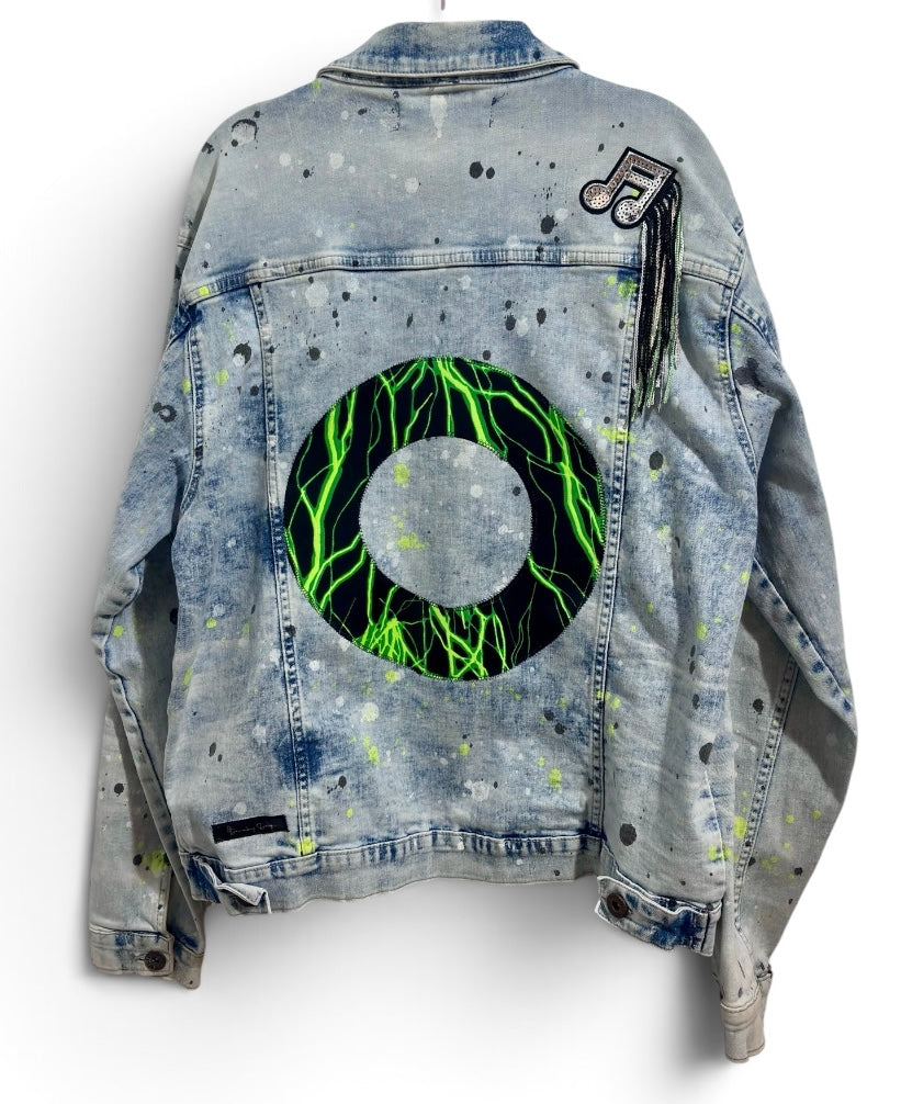 Your Trip Is Short Evolution In Design Men’s Denim Jacket