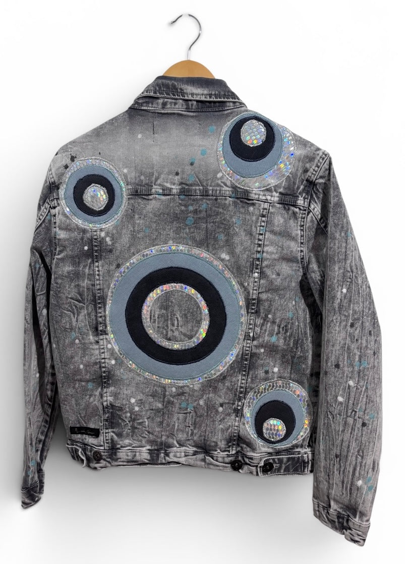 Got A Blank Space Where My Mind Should Be Men’s AHP Denim Jacket