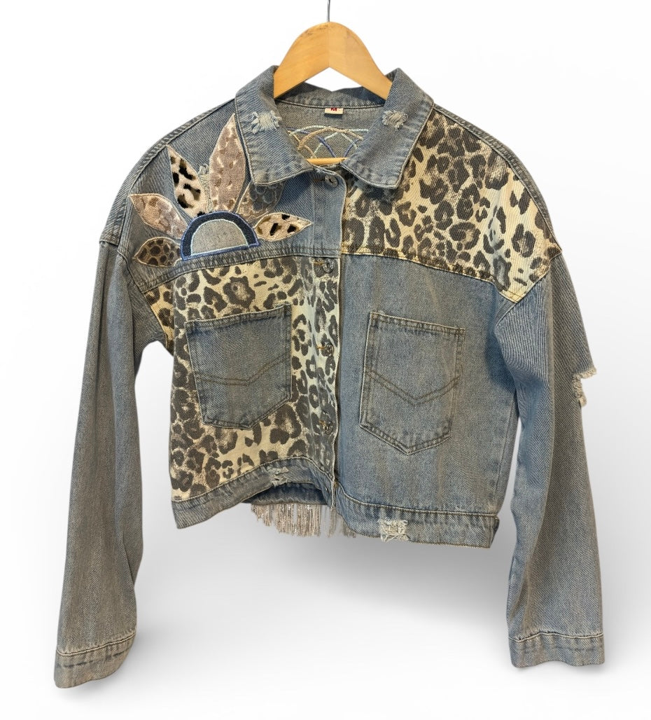 Strange Design Denim Jacket