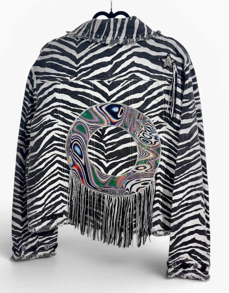 No Matter How Slice Your Day Step In Style Denim Jacket