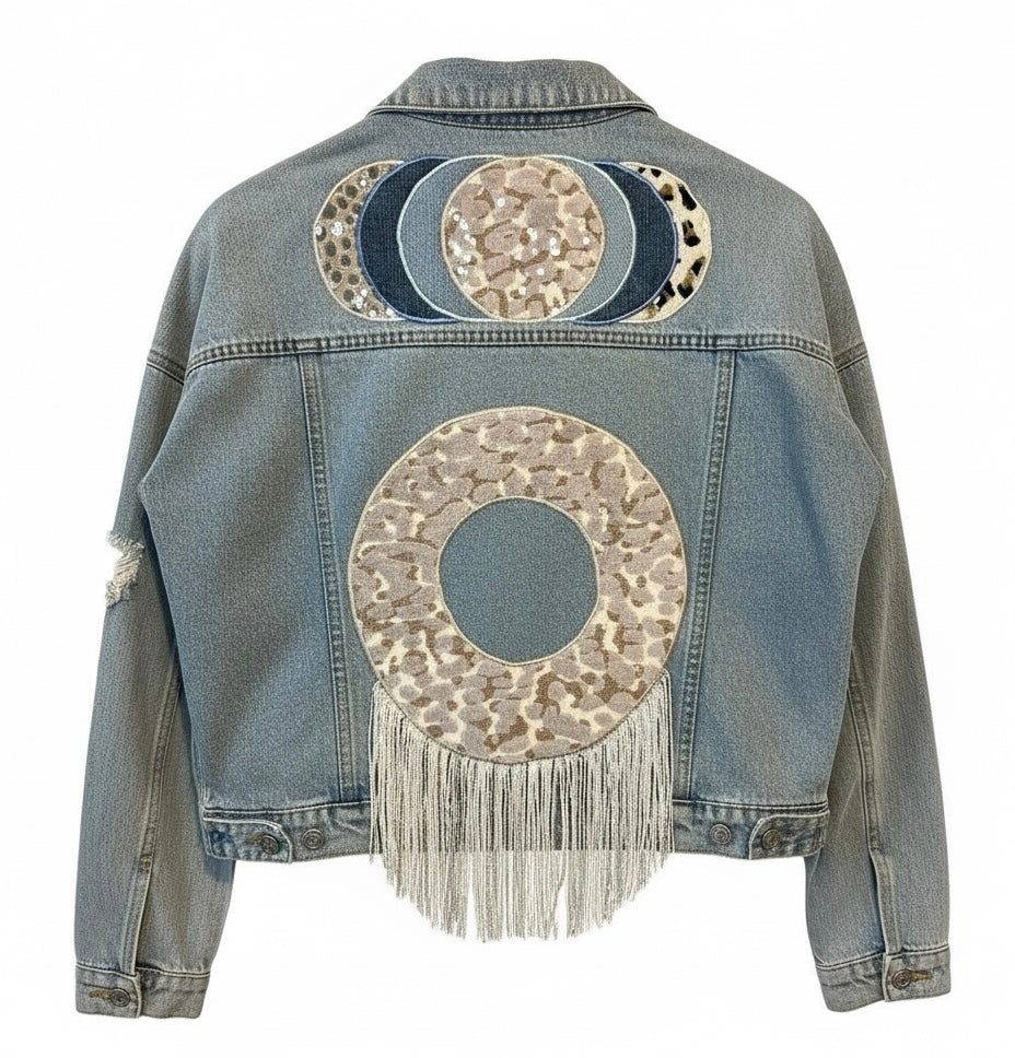 Strange Design Denim Jacket