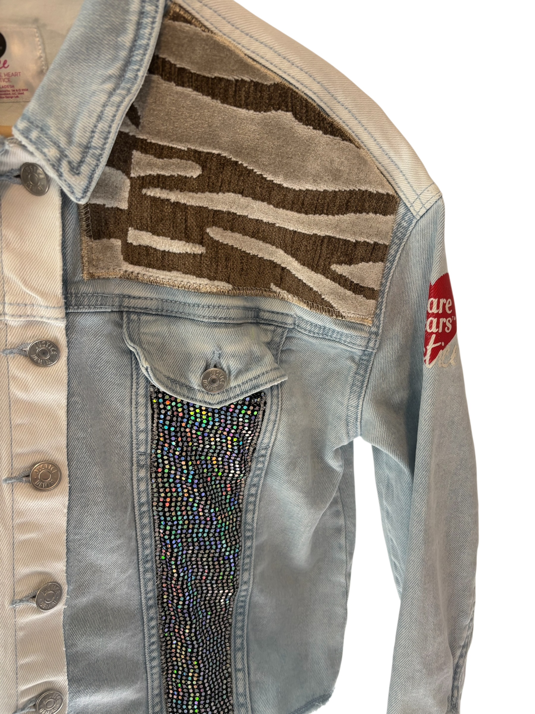 Justice Care Bears Denim Jacket