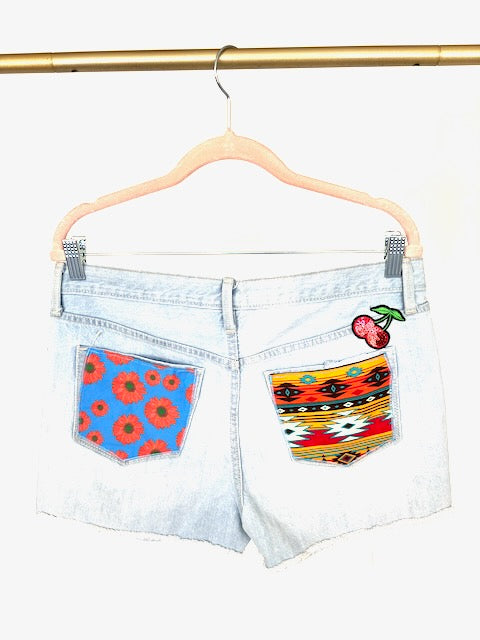 Billy Strings Inspired Mossimo Denim Shorts