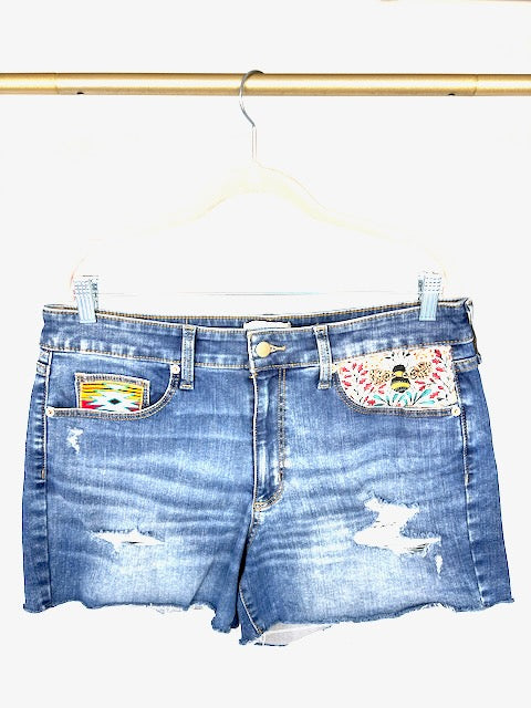 Upcycyled Universal Thread Denim Shorts