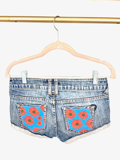 Empyre Billy Strings Inspired Denim Shorts