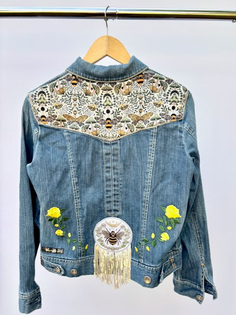 Grateful Dead Inspired Just Bee Gap Denim Jacket