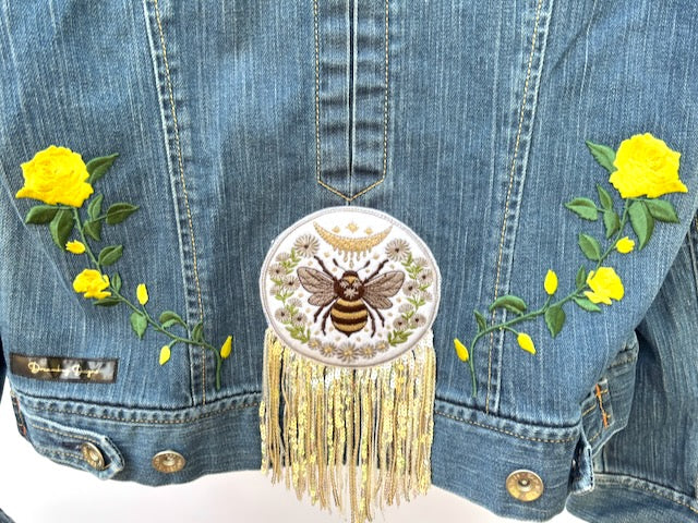 Grateful Dead Inspired Just Bee Gap Denim Jacket